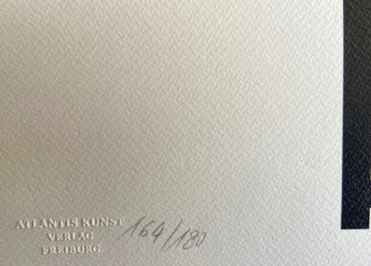 Piet Mondrian Lithograph Coa Numbered Certified Stamped 180 Ex