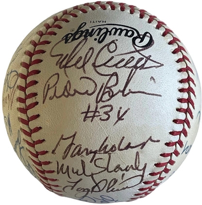 Old Timers Autographed Official National League
