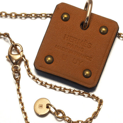 Hermes Necklace As De Coeur Heart Leather