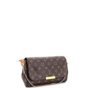 Louis Vuitton Favorite Handbag Monogram Canvas Mm