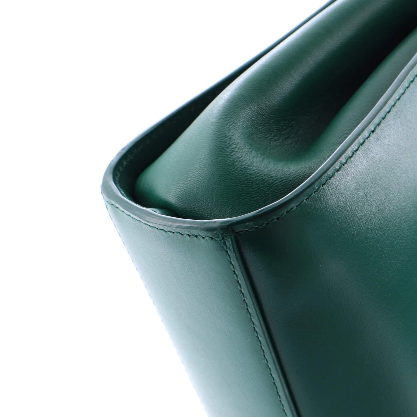 Bottega Veneta Clip Flap Bag Leather