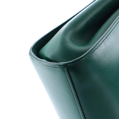 Bottega Veneta Clip Flap Bag Leather