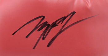 Michael B. Jordan Autographed Red Right Boxing Glove 
