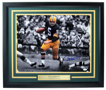 Paul Hornung Hof Packers Signed/Autographed 16X20