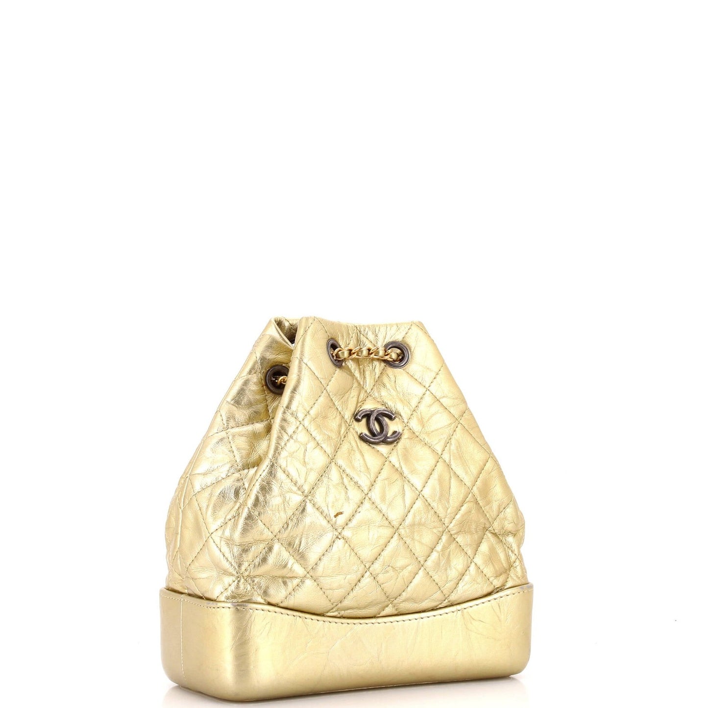 Chanel Gabrielle Backpack Quilted Calfskin Small