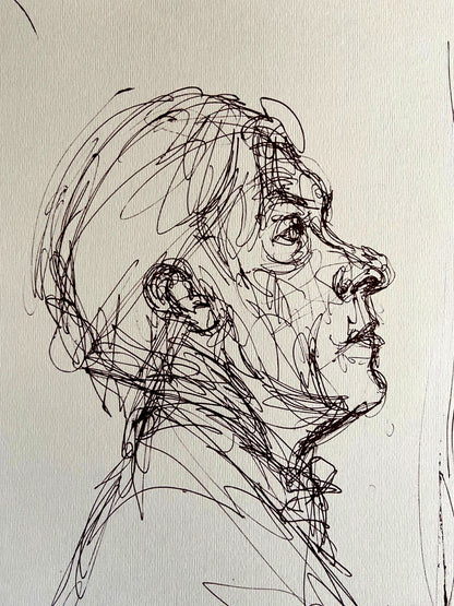 Alberto Giacometti Lithograph Coa Signed Stamped Numbered 180 Ex