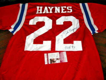 Mike Haynes New England Patriots,Hof 1997 Last