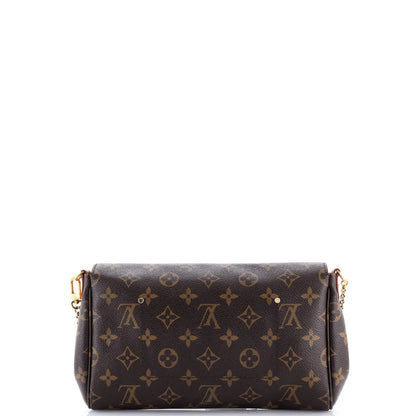 Louis Vuitton Favorite Handbag Monogram Canvas Mm