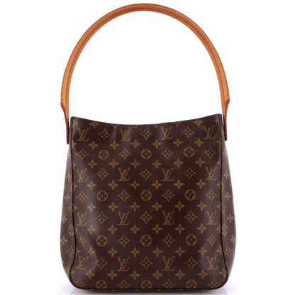 Louis Vuitton Looping Handbag Monogram Canvas Gm
