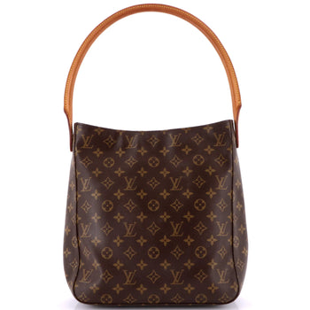 Louis Vuitton Looping Handbag Monogram Canvas Gm
