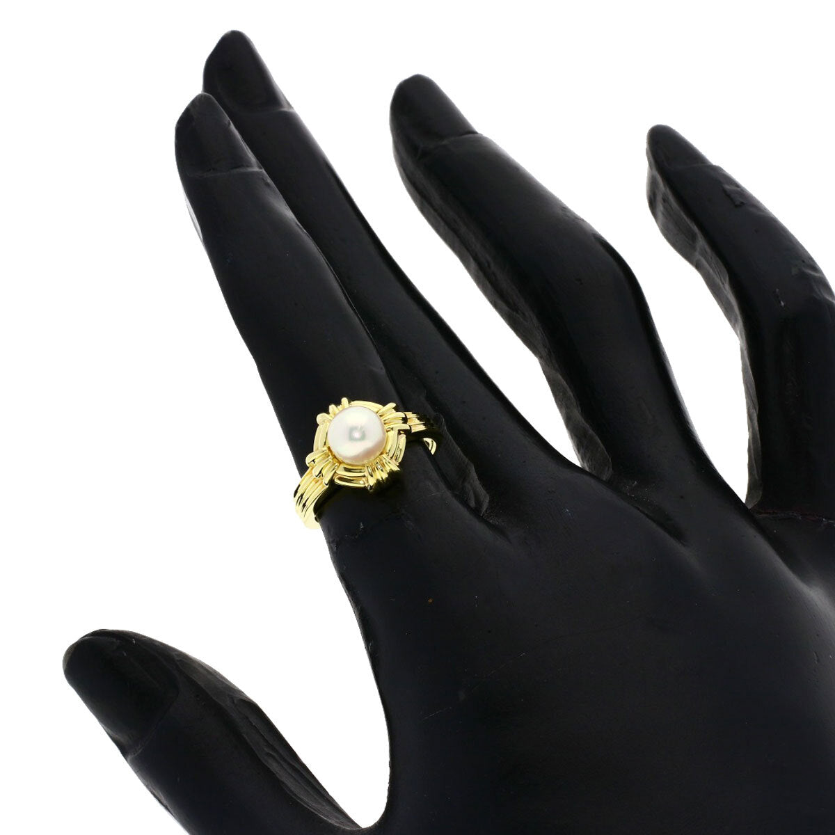 Tiffany&Co.   Ring Akoya Pearl Pearl K18 Yellow