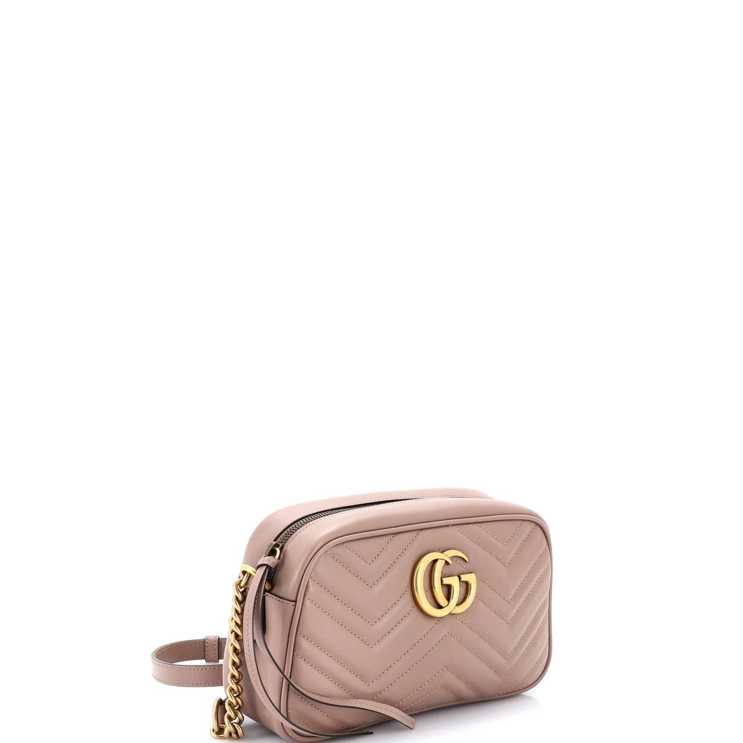 Gucci Gg Marmont Shoulder Bag Matelasse Leather Small