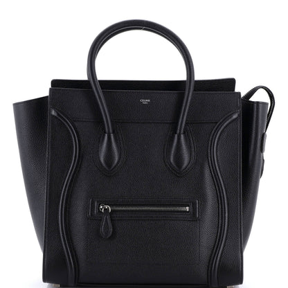 Celine Luggage Bag Grainy Leather Mini
