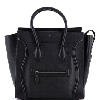 Celine Luggage Bag Grainy Leather Mini