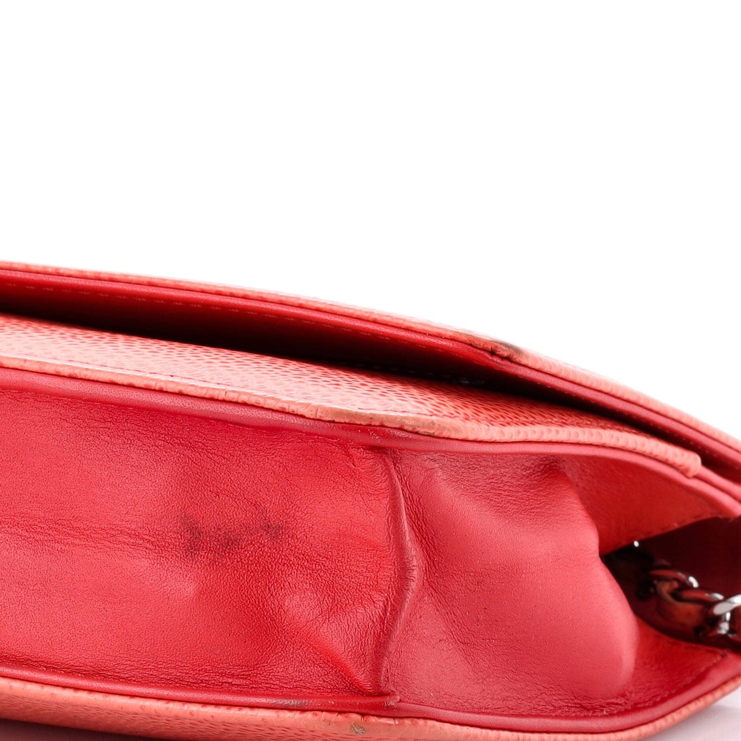 Chanel Timeless Wallet On Chain Caviar