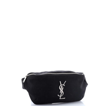 Saint Laurent Classic Monogram Belt Bag Canvas