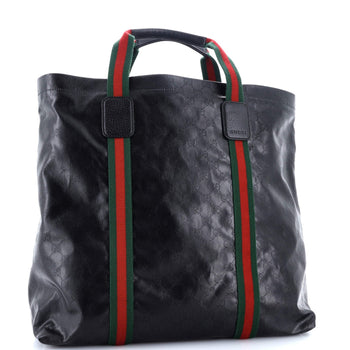 Gucci Gg Tender Tote Bag Gg Coated Canvas Medium