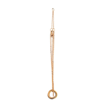 Cartier Trinity Chain Bracelet 18K Tricolor Gold