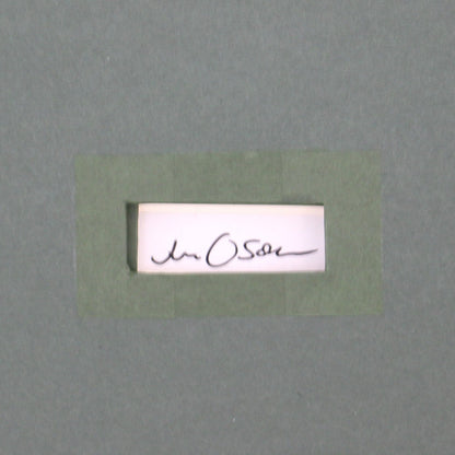 Jun Oson Original Painting "Face" Japan Signed Framed Acrylic On Paper