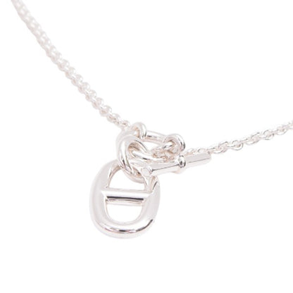 Herms Amulette Chane D'Ancre Necklace Sv925 Silver