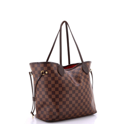 Louis Vuitton Neverfull Nm Tote Damier Mm