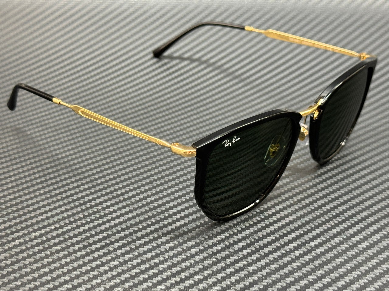 RAY BAN RB4451 630631 Black Green Unisex 53 mm Sunglasses