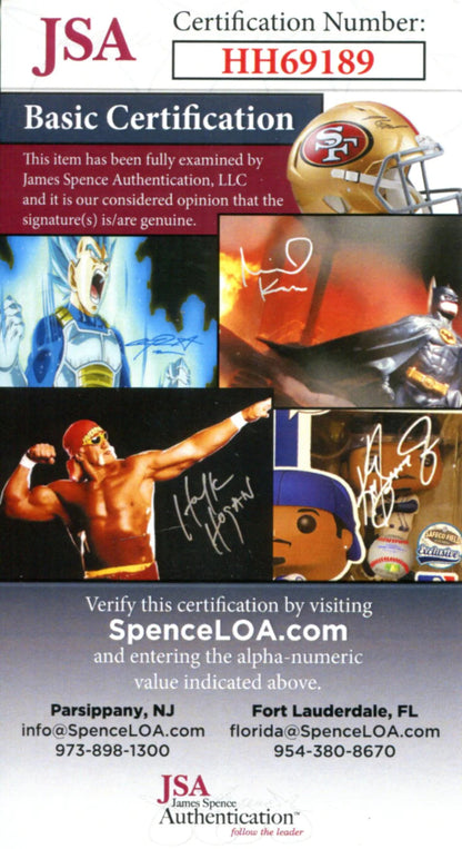 Johnny Mize Autographed Perez Steele Greatest Moments Card (Jsa)