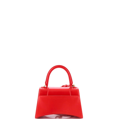 Balenciaga Hourglass Top Handle Bag Leather Small