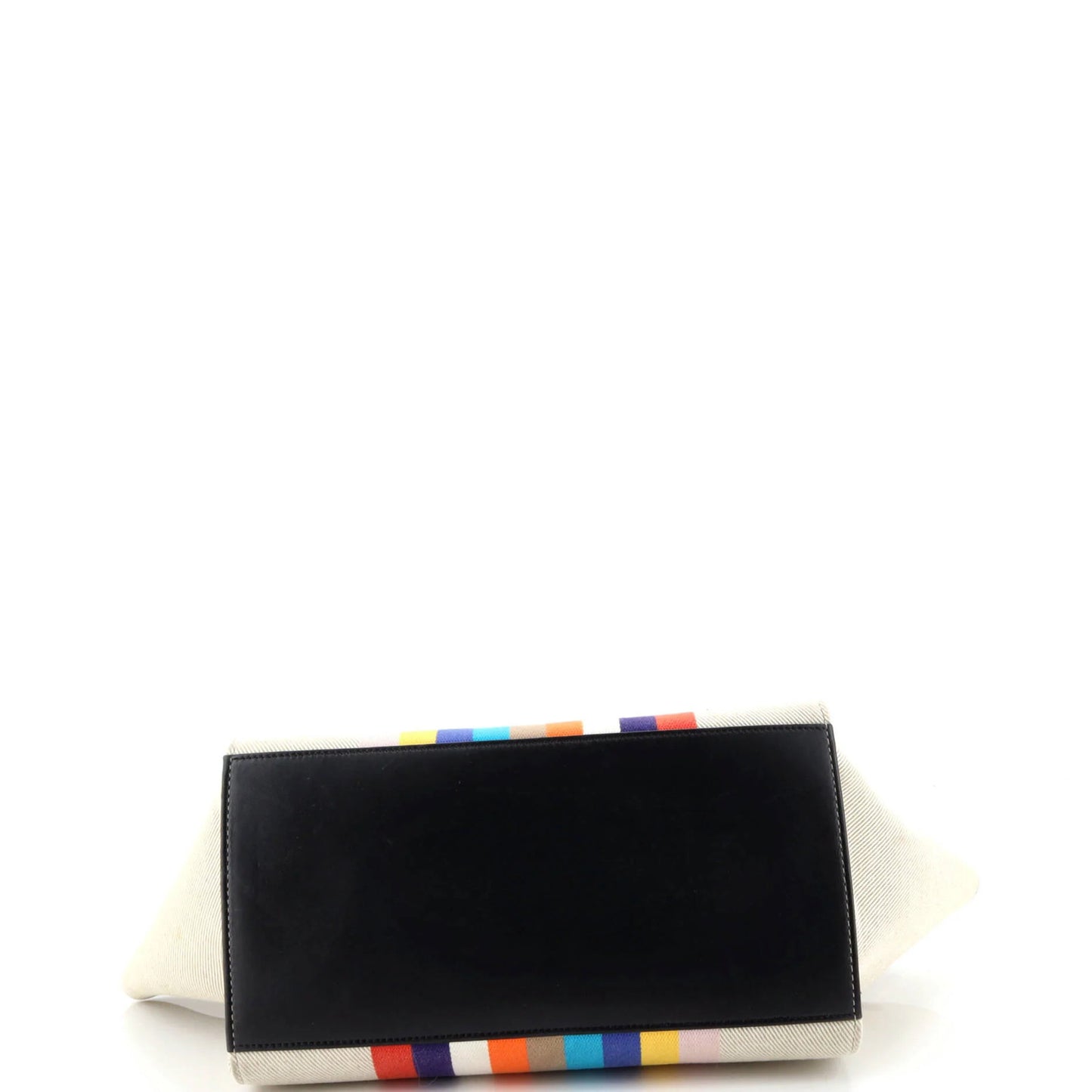 Celine Multicolor Trapeze Bag Leather And Felt Medium