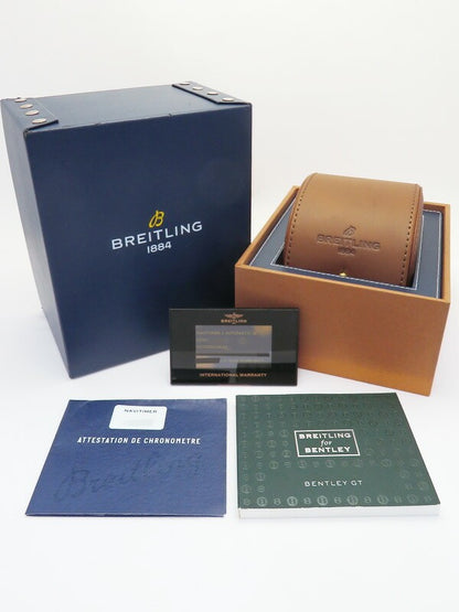 Breitling Navitimer Automatic 38 U17325 Silver Men'S Used Watch #71014