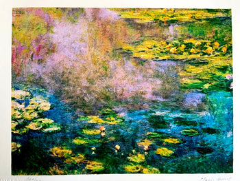 Claude Monet Lithograph Signed Numbered 1978