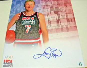 Larry Bird Boston Celtics Hof Last One,Usa!