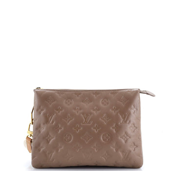 Louis Vuitton Coussin Bag Monogram Embossed Lambskin Pm