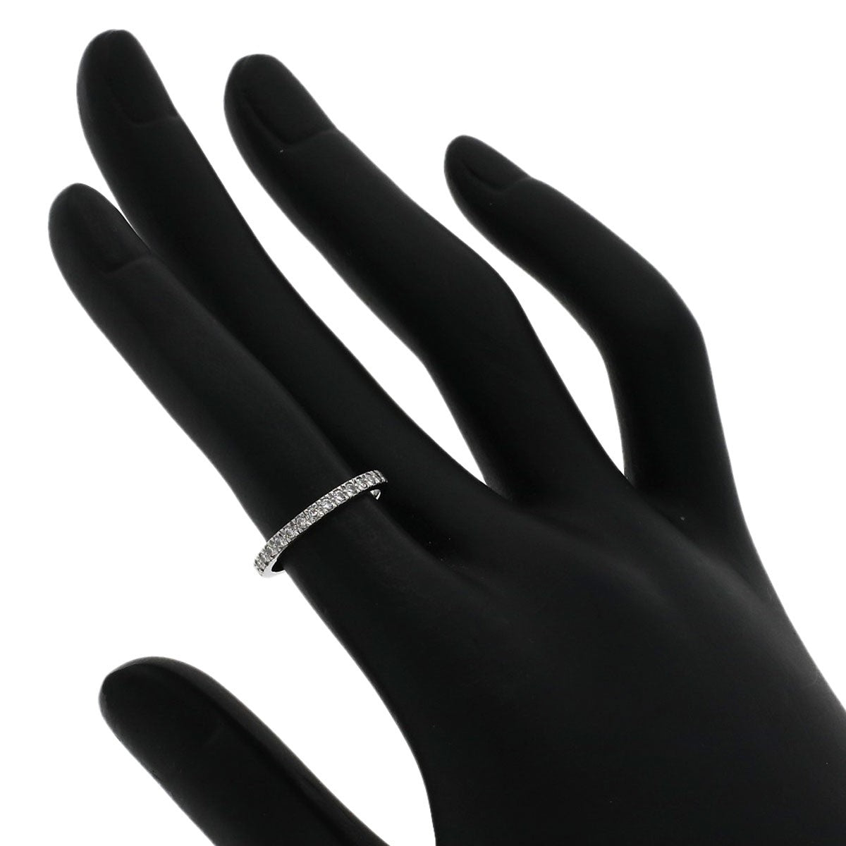 PT950 TIFFANY&Co. Novo Half Eternity Diamond Ring Platinum