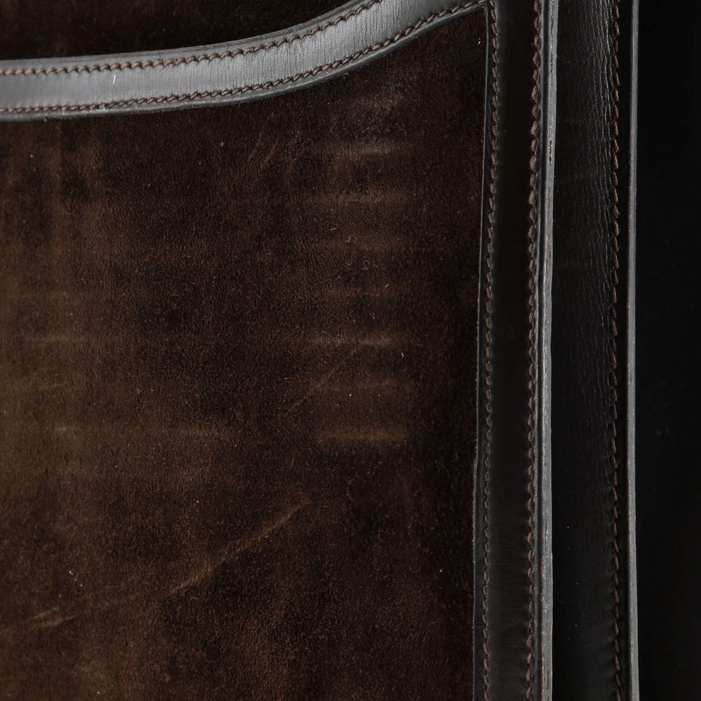 Hermes 2002 Shoulder Bag Doblis Suede With Evercalf 20