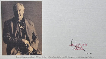 Dan Flavin Lithograph Coa Signed Op Numbered In Pencil Stamp