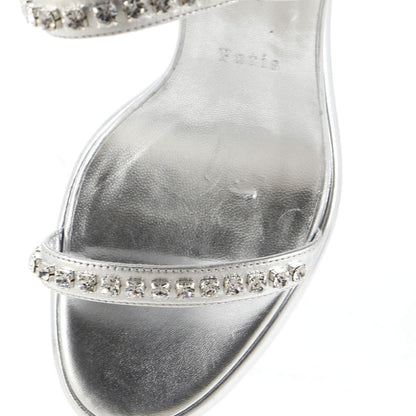 Christian Louboutin Women'S Pyrastrass Wedge Sandals Leather With Crystal