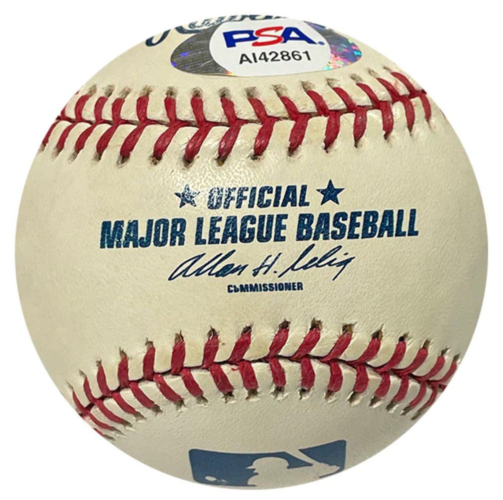 Virgil Trucks Autographed Baseball (Psa)