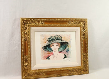 Bernard Charoy Original Oil On Arches Paper 