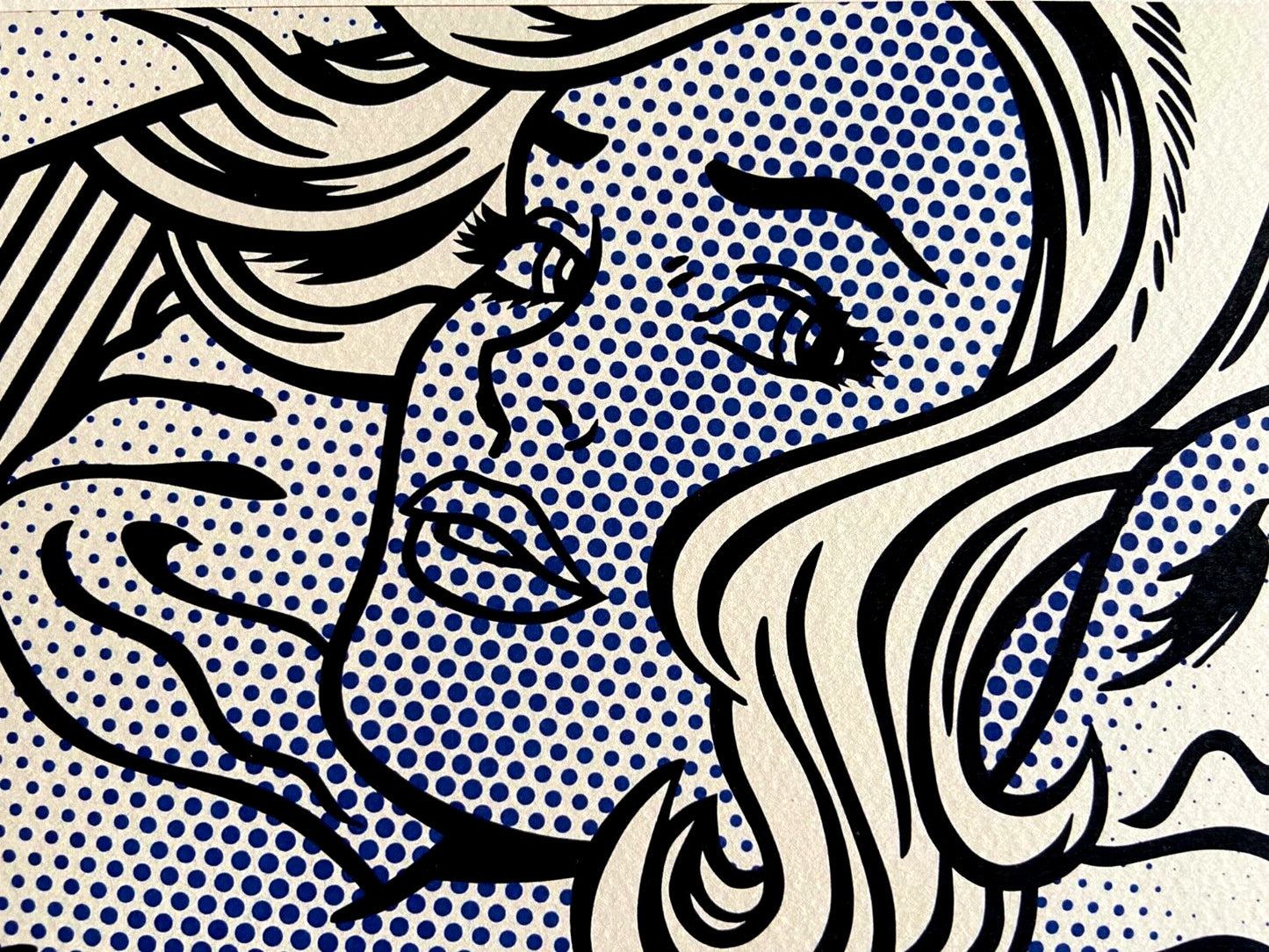 Roy Lichtenstein Lithograph Signed and Numbered with Robert Indiana