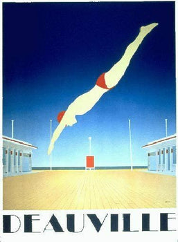 Deauville By Razzia Original Serigraph   1982 Hand Signed