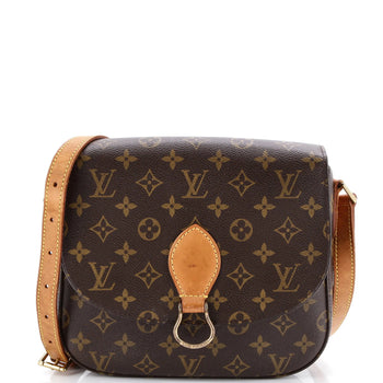 Louis Vuitton Saint Cloud Handbag Monogram Canvas Gm
