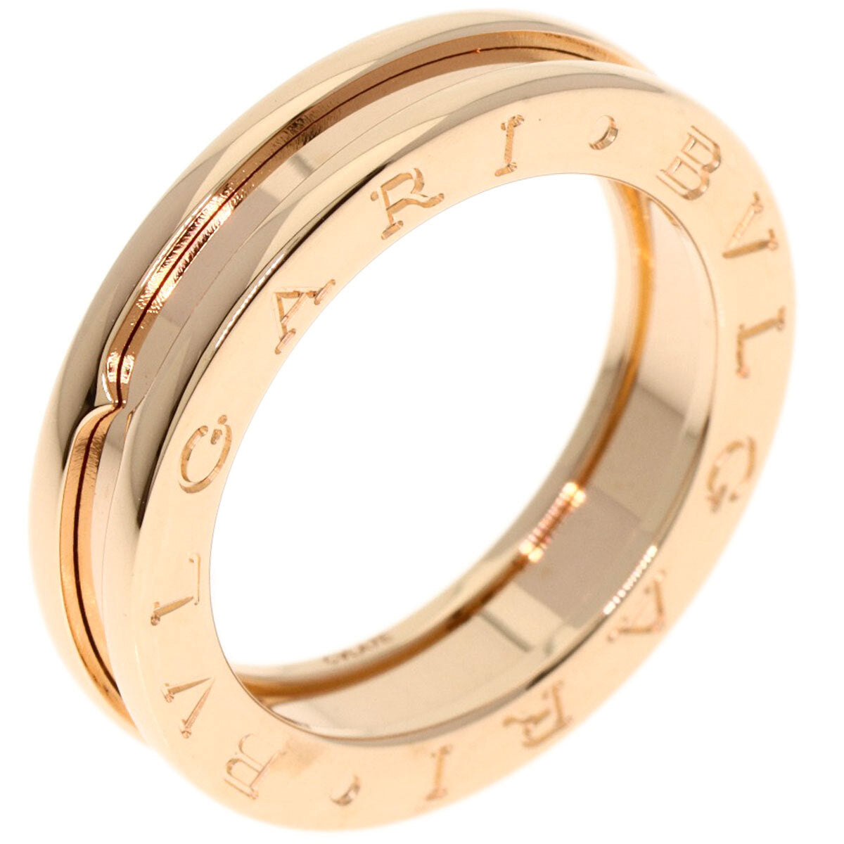 Bvlgari   Ring B.Zero1 1 Band #52 K18 Pink Gold