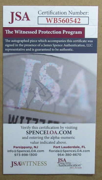 Lavar Arrington Signed/Autographed 11X14 Photo Penn State Framed Jsa 192409