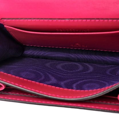 Gucci Gg Marmont Flap Messenger Bag Gg Matelasse Nylon With Leather Mini