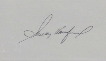Sandy Koufax Dodgers Signedautographed Framed 3X5