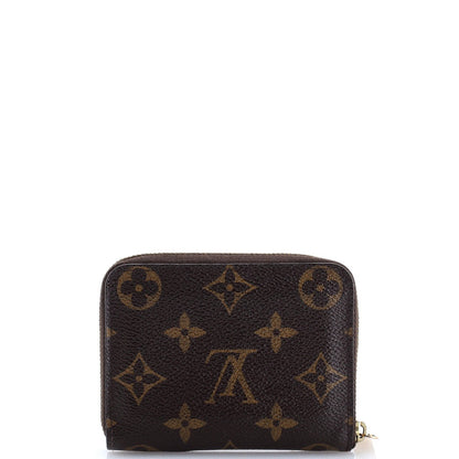 Louis Vuitton Zippy Coin Purse Monogram Canvas