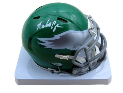Randall Cunningham Signed Mini Speed Replica Helmet Eagles Psa/Dna 191597