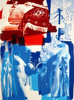 Robert Rauschenberg Lithograph Coa Signed Op
