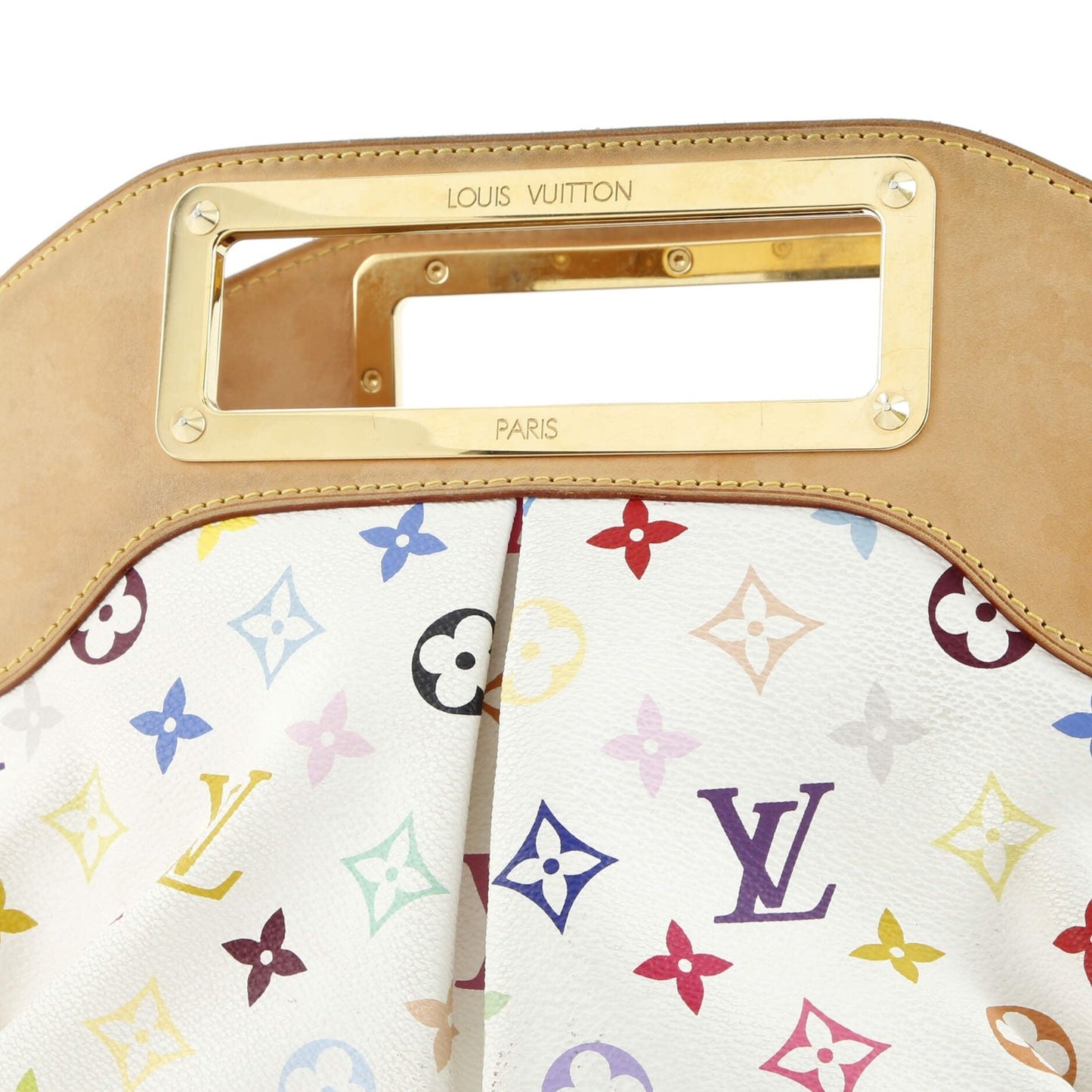 Louis Vuitton Judy Handbag Monogram Multicolor Mm